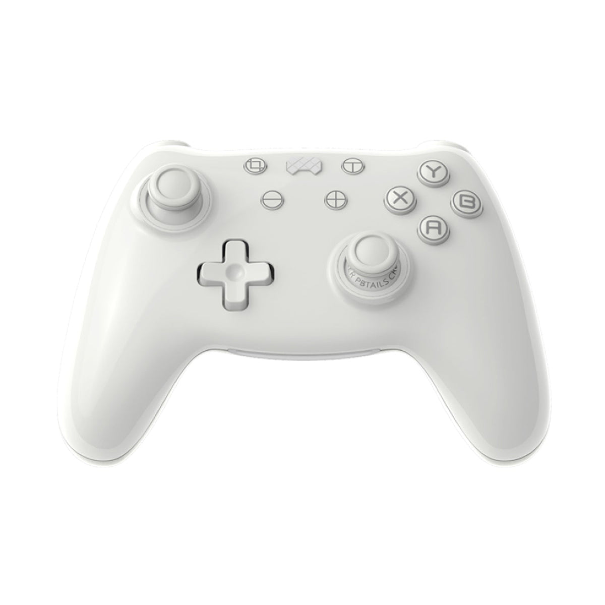 CRUSH China White TMR Joystick Triple-Mode Wireless Game Controller