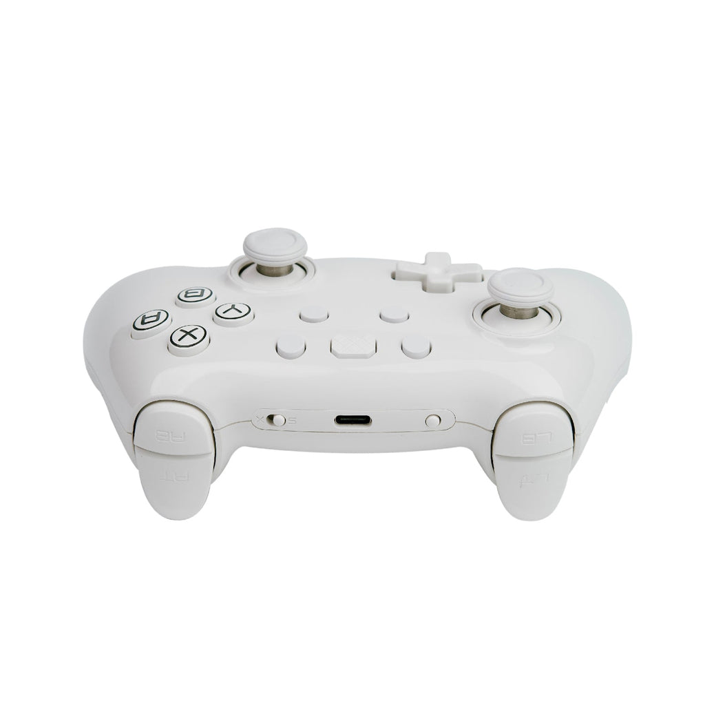 CRUSH China White TMR Joystick Triple-Mode Wireless Game Controller