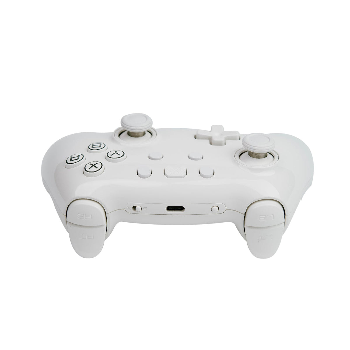 CRUSH China White TMR Joystick Triple-Mode Wireless Game Controller